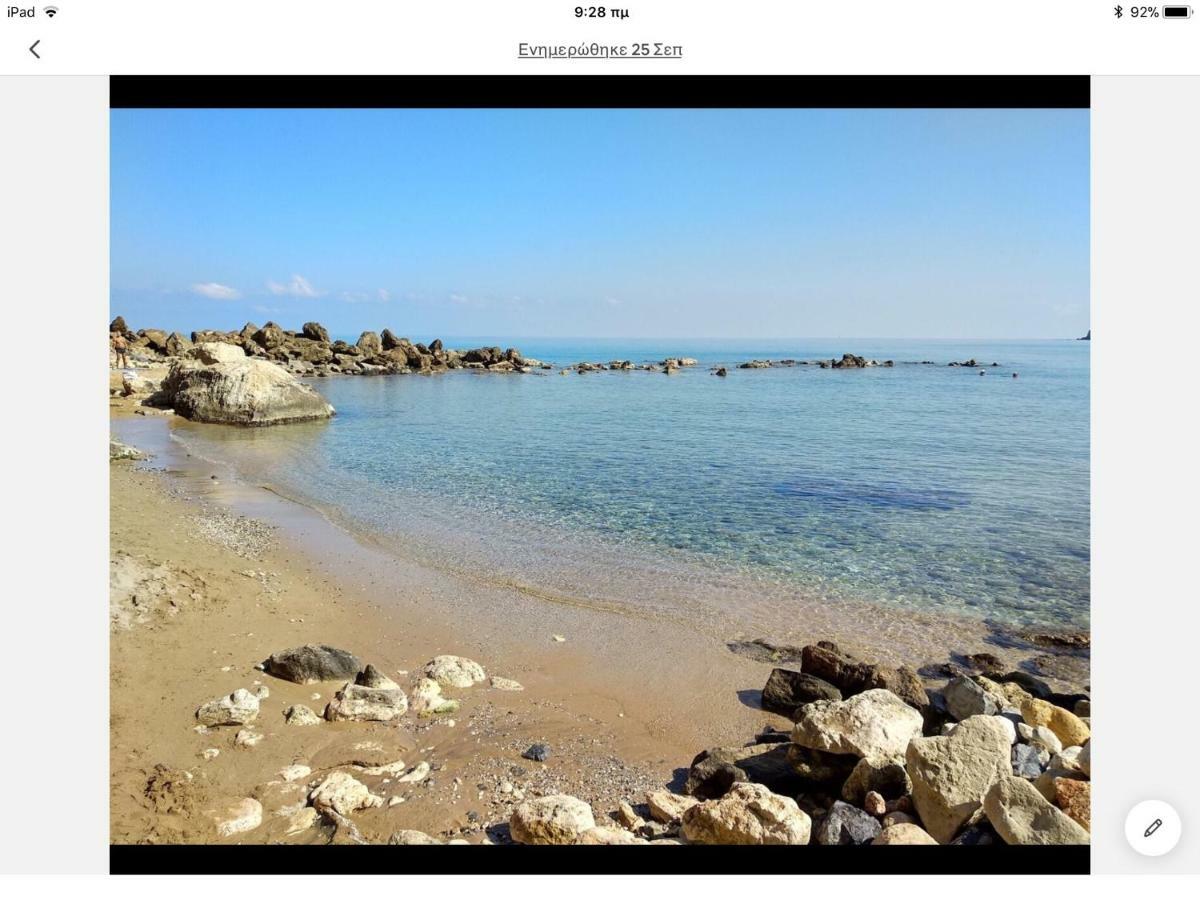Family Big Apartment Next To The Sea 2-5 People Аципопуло Экстерьер фото